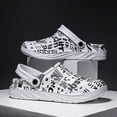 thumbnail image 4 of Men Slip On Garden Mules Clogs Sports Sandals Beach Water Slippers Shoes, 4 of 12