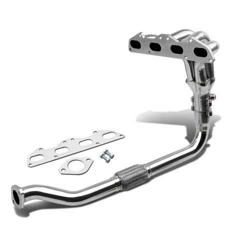 - For 1995 to 1999 Mitsubishi Eclipse 4 -1 Design 2 -PC Stainless Steel Exhaust Header Kit - NT 1 Gen 96 97 98