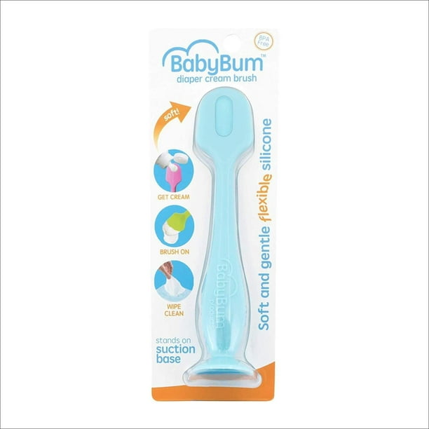 Baby Bum Brush, Original Diaper Rash Cream Applicator, Soft Flexible Silicone, Unique Gift
