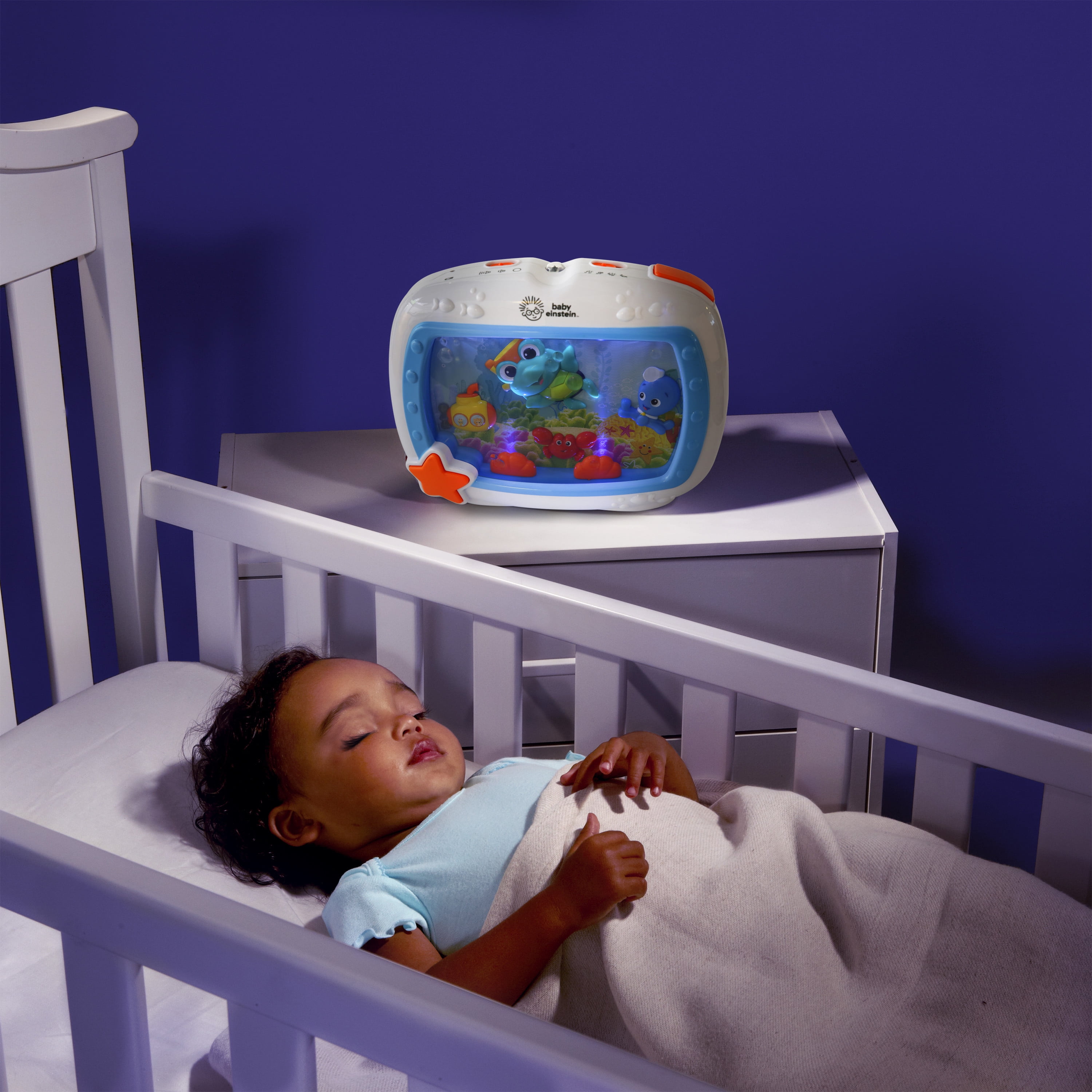 baby einstein crib aquarium