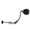 Silver, variant on Yajisi Spinning Reel Replacement Power Handle, Metal Rocker Arm EVA Grip, Gold, Large (4000-6000 Series), Fishing Accessory
