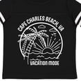 thumbnail image 4 of Inktastic Summer Vacation Mode Cape Charles Beach Virginia Boys or Girls Toddler T-Shirt, 4 of 5