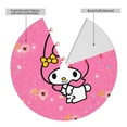 thumbnail image 4 of Lsque Sanrio Print Christmas Tree Skirt, Tree Skirt with Ties or Velcro, Perfect for Holiday Decorations, Halloween, and New Year-48", 4 of 7