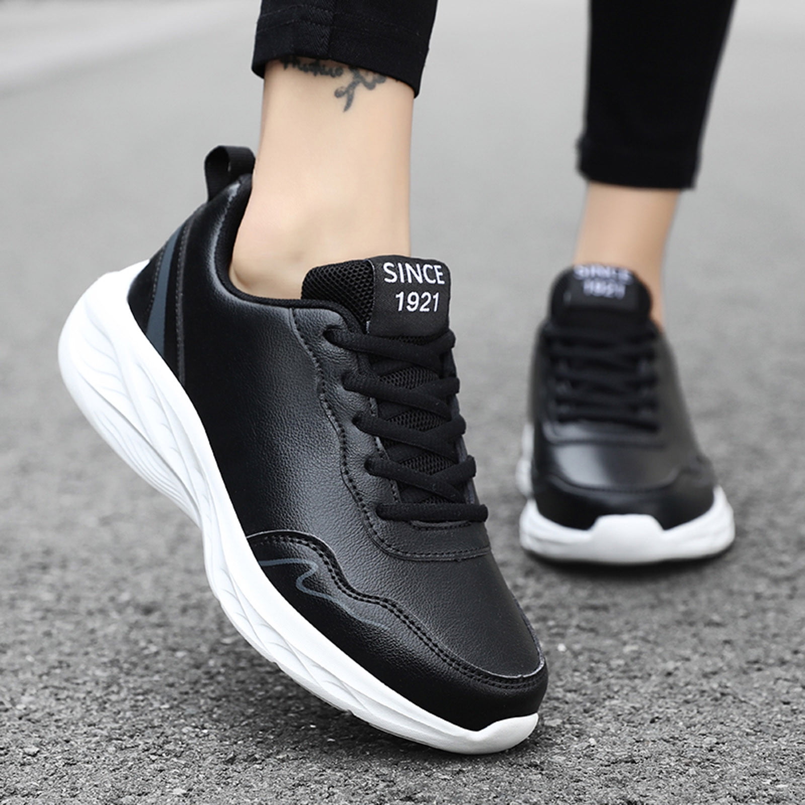 CAICJ98 Womens Sneakers Women s Running Shoes Non Slip Athletic Tennis Walking Blade Type Sneakers A