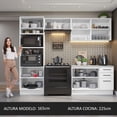 thumbnail image 2 of Cocina Integral 270cm Agata Madesa Blanco 07, 2 of 10