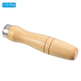 thumbnail image 3 of Uxcell 4.7" Wooden File Handle 9.8mm Dia File Cutting Tool File Handle Replacement 10 Pack, 3 of 6
