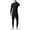 Black, variant on Men's Plus Size Split Diving Swimming , Full Body Sunscreen, Three Piece Suit, Nylon/Spandex, Elastic Waist, Quick Drying, for Surfing & Swimming, Sizes L XXXXXXXL