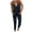 Black-01, variant on REALiKUN Womens Summer Casual One Piece Jumpsuits Spaghetti Strap Pants Romper Vacation Resort Outfits
