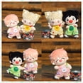 thumbnail image 3 of Conjunto Navideño y de Temporada para Muñeca de Algodón 20 cm, 6 Piezas (2 Sombreros + 4 Overoles de Pana), Atuendos Kawaii para Fotos, Regalo y Decoración, 3 of 5
