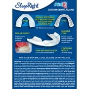 SleepRight ProRx Custom Dental Guard for Nighttime Teeth Grinding, 1 Count