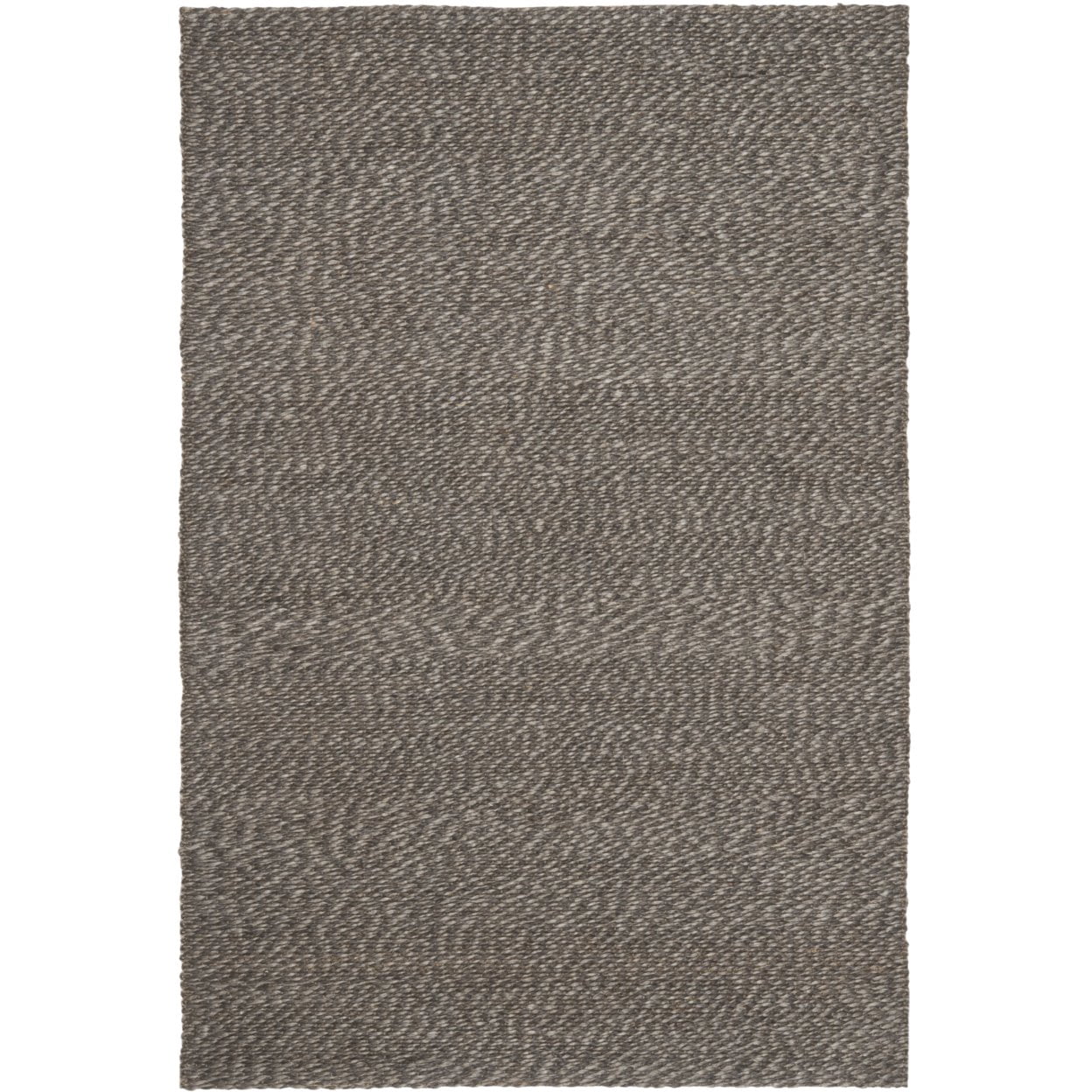 SAFAVIEH Natural Fiber Lars Braided Jute Area Rug, Grey, 6' x 9'