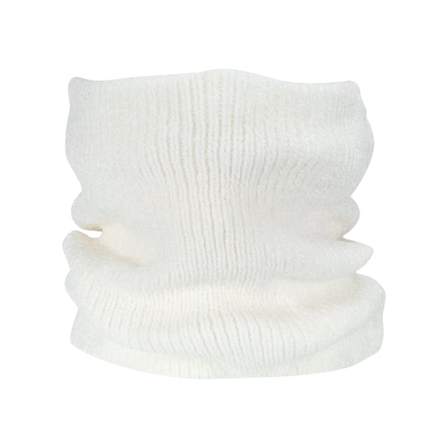 Unique Bargains Cache-Cou d'Hiver, Cache-Cou Tricoté pour Homme, Blanc Crème