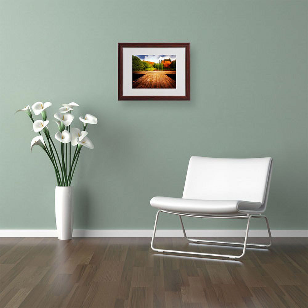 Trademark Fine Art "October" Canvas Art by Philippe Sainte-Laudy, Wood Frame