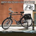 thumbnail image 3 of Retro Bike Model Ornament Miniature Collection Decorative Die-cast Toy Retro Classic Metal Art Bike Model, 3 of 5