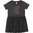 thumbnail image 3 of Inktastic Mardi Gras Celebration Funny Crawfish Girls Toddler Dress, 3 of 5