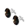 thumbnail image 2 of Halloween Stainless Steel Silver Jewelry Cufflinks for Formal Attire and Business Meetings, 2 of 6