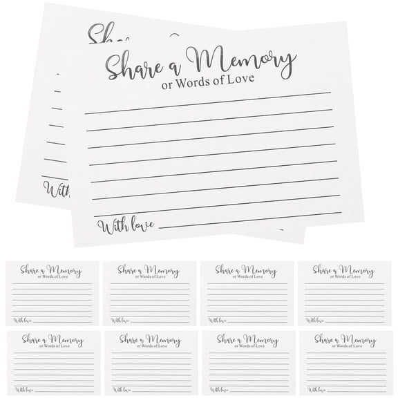 HOMEMAXS 100 pcs Congratulation Blessing Cards Greeting Cards Decoration Paper Cards Wedding Cards