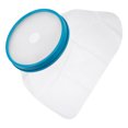 thumbnail image 4 of 1Pack Adults Foot Cast Cover Sky Blue Knee Cast Protector Waterproof for Shower Bath Home Use Hospital Use 33X14in, 4 of 8