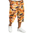 thumbnail image 2 of LTTVQM Camouflage 3/4 Length Cargo Pants for Men 2026 Gentle Pastel Topo Camo Big Cargo Pockets Outdoor Hiking Capri Shorts Orange 3XL, 2 of 7