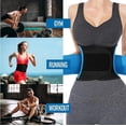 thumbnail image 3 of Ben Din Clothing Waist Trainers Women Corset Body Shaper Fitness Belt, Blue, 3 of 6