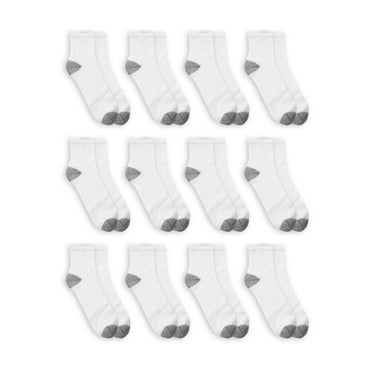 Athletic Works Men's Big and Tall Ankle Socks 12 Pack
