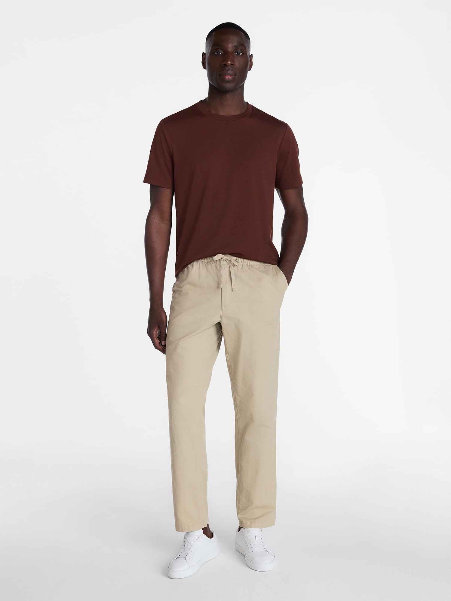 George Men's and Big Men's Classic Fit Crewneck Tee with Short Sleeves, Sizes XS-3XL