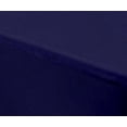 thumbnail image 4 of Navy Blue 6 Foot 30x72 Stretch Spandex Table Cover -by Banquet Tables Pro, 4 of 5