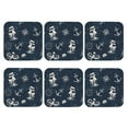 thumbnail image 2 of Disketp Vintage Marine Funny Coasters,6 Pcs Leather Coasters With Holder, Perfect Housewarming Hostess Gifts,Protect Furniture From Water Marks Scratch And Damage, 2 of 9