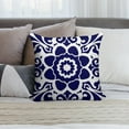 thumbnail image 6 of Blue And White Pioneer Flower Pillow Covers,Blue And White Pioneer Flower Throw Pillow Covers 20"×20" ,Living Room Sofa Couch Pillow Covers,Decorative Pillow Covers, 6 of 7