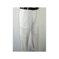 thumbnail image 2 of Mens 2pc Stacy Adams leisure suit Linen Cotton With Embroidery 3670 White Blue, 2 of 6