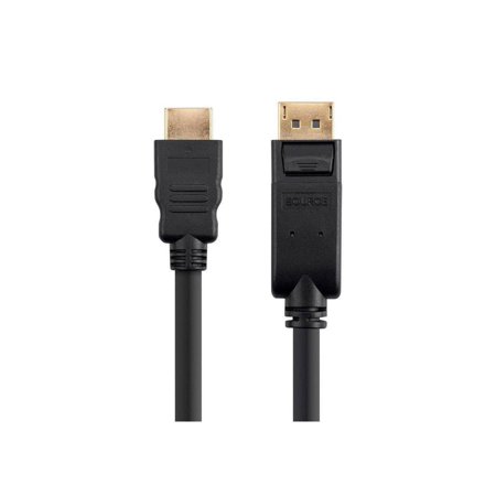 UPC: 0889028014189 | Monoprice DisplayPort 1.2a to HDTV Cable – 3 Feet – Select Series