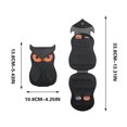 thumbnail image 4 of VOAVEKE Bathroom Decor,Home Decor,Folk Guitar Paddle Box Leather Guitar Paddle Keychain Large Capacity Embroidered Paddle Storage Bag, 4 of 6