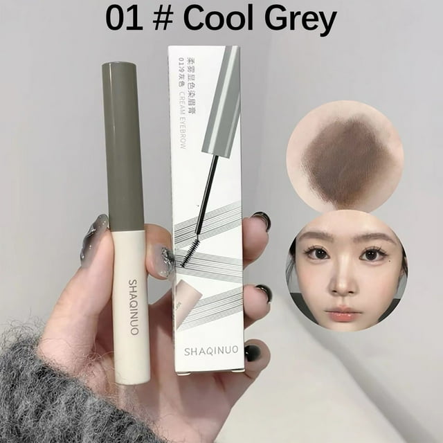 ABPWLY Crème à Sourcils Colorée Douce Brume Naturelle Trois Dimensions pour Femmes Longue Durée Résistante à la Transpiration et Difficile à Estomper 5g Liquidation Soins Personnels Jours du Canada Soins Personnels