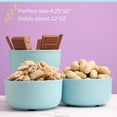 thumbnail image 4 of 8 Pack Wheat Straw Bowls Dinnerware Sets for Kitchen, Small Lightweight Reusable Plates - Microwave & Dishwasher Safe - Cereal Bowls - Ramen Bowl Set - Soup Bowls - Salad Bowls - Fruit Bowls, 4 of 7
