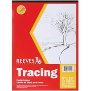 Tracing Paper Pad 9"X12"-50 Sheets, Pk 4, Reeves