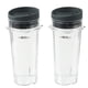 thumbnail image 1 of Vasos para batidora GahSelec de repuesto, 473 ml, con tapas, Nutri Ninja, 1 of 8