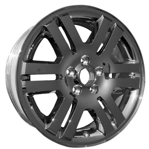 18 X 7.5 New Aluminum Alloy Wheel Replica, Chrome Cladded, Fits 2006