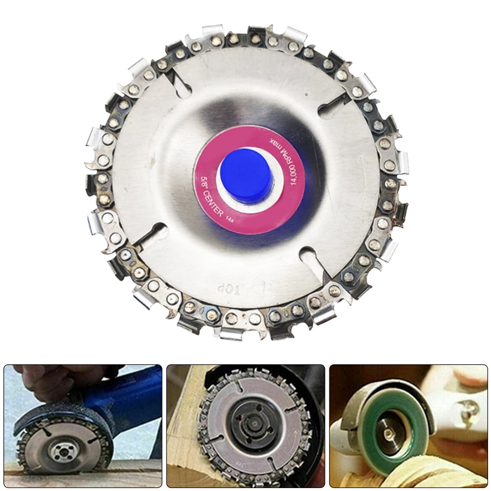 4"/ 102mm 22 Tooth Fine Cut Angle Grinder Chain Saw Blade Wood Carving Disc 2019 4"/ 102mm 22 Tooth Fine Cut Angle Grinder Chain Saw Blade Wood Carving Disc 2019