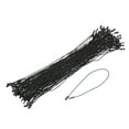 thumbnail image 1 of Uxcell Cotton Hang Tag String Snap Lock Price Tag Fastener Ties 100 Pcs White 7.8 in, 1 of 5