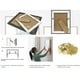 thumbnail image 5 of 100 piezas Kit de soporte para marco de fotos de acero inoxidable negro Clips para marco Ganchos para colgar cuadros Gancho para espejo colgante Colgadores para cuadros de pared surtidos, 5 of 5