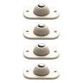 thumbnail image 1 of Dusknt Clearance Sale! Stickable Universal Pulley 4 Pieces, 4X Stickable Universal Pulleys, 1 of 7