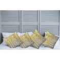 thumbnail image 2 of Ambesonne Autumn Throw Pillow Cover 4 Pack, Forest Golden Leaves, 24", Yellow Grey, 2 of 5
