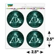 thumbnail image 4 of Harry Potter Deathly Hallows Logo Refrigerator Fridge Locker Vinyl Circle Magnet Set, 4 of 5