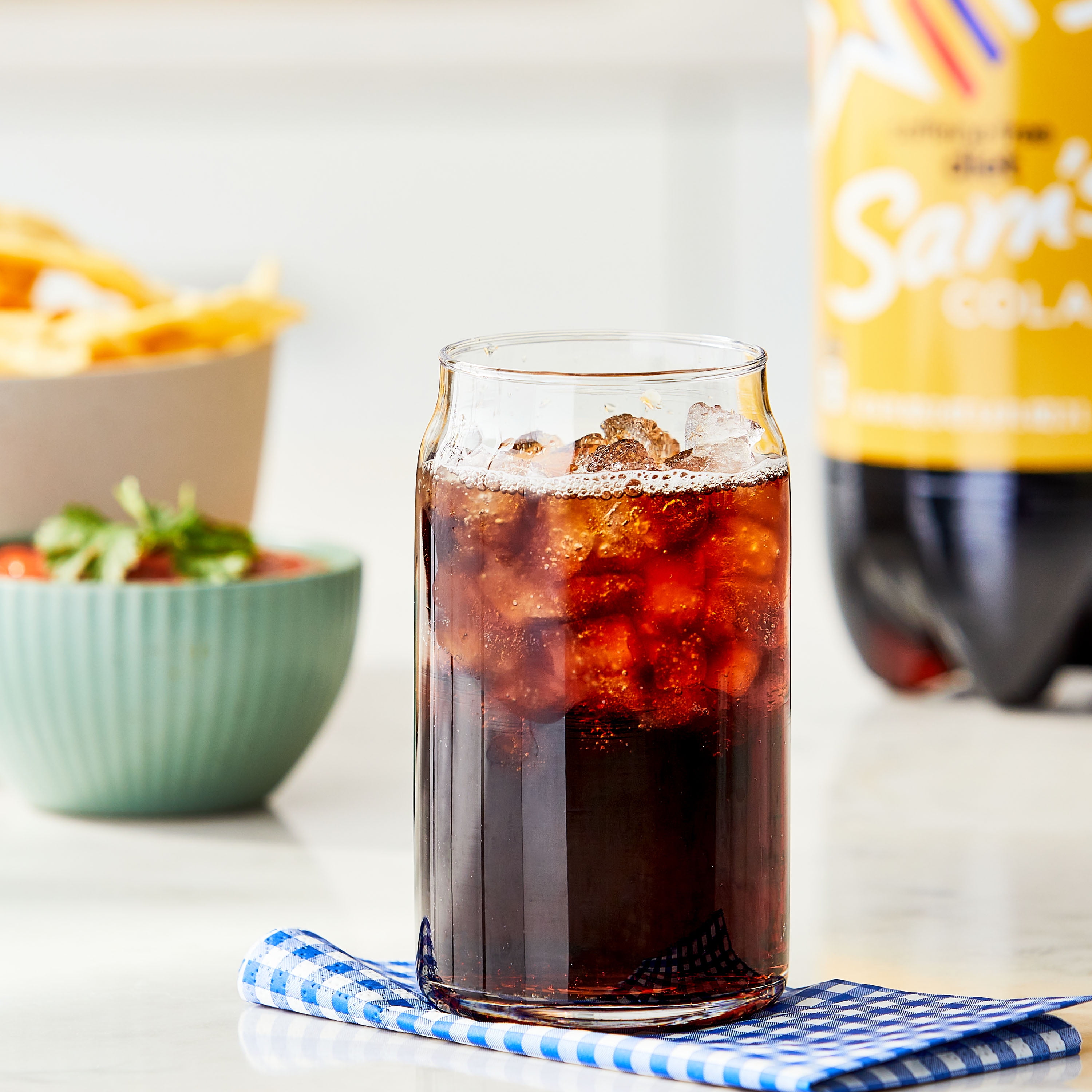 (6 pack) Sam's Cola Diet Caffeine-Free Soda, 2 Liter Bottle