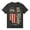 Grey, variant on Boys Crewneck Pullover Tops 250 Anniversary USA Short Sleeve America Casual T-Shirts