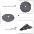 thumbnail image 2 of Dsseng Base de Parasol Ronde en Tissu Oxford Gris Imperméable, 2 of 6