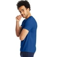 thumbnail image 2 of Hanes X-Temp Unisex Short Sleeve Crewneck T-Shirt, 2-Pack Deep Royal S, 2 of 3