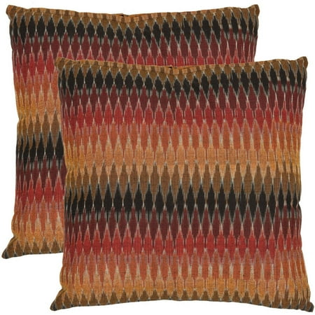 Safavieh Rainbow Cascade Pillow, Set of 2