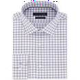 thumbnail image 4 of Tommy Hilfiger Men’s Slim Fit Non Iron Stretch Check Dress Shirts Blue/White Size 17.5-36/37, 4 of 6
