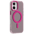thumbnail image 2 of for iPhone 16 Plus Case Compatible with Magsafe, iPhone 16 Plus Phone Case, Translucent Matte Back Slim Magnetic Case Military-Grade Protection Shockproof for iPhone 16 Plus - Red, 2 of 5